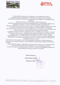 Politica in domeniul Responsabilitatii Sociale SA 8000-3