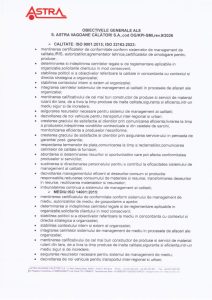 Obiectivele generale SMI-1